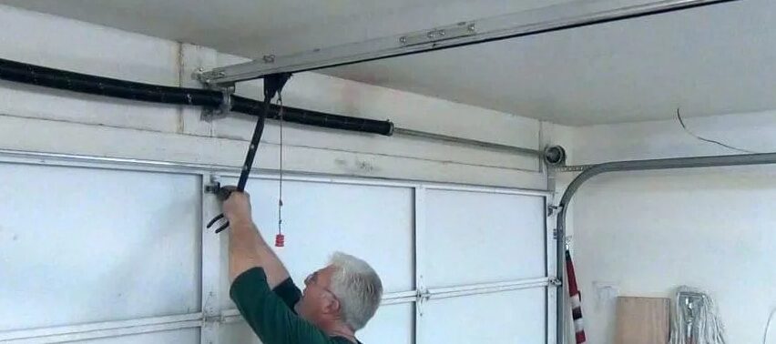 Garage door repair in Westerville. Ohio.