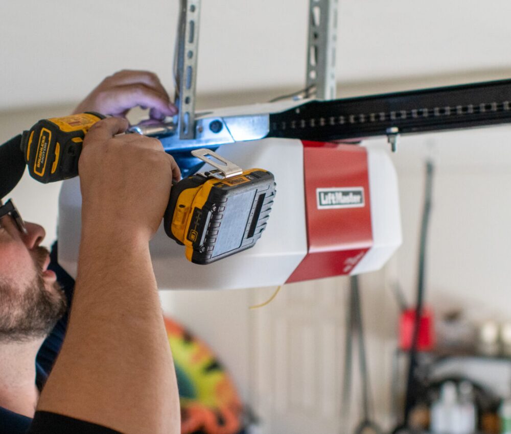 Smart Garage Door Opener Installation